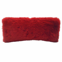 Nancy Gonzalez Clutch en Cuir en Rouge