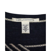 Diane Von Furstenberg Dress Wool in Blue