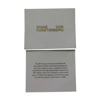 Diane Von Furstenberg Sac à main en Daim en Rouge