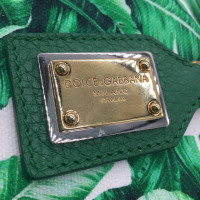 Dolce & Gabbana Tote bag Leer in Groen