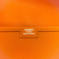Hermès Jige aus Leder in Orange