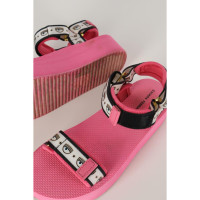 Chiara Ferragni Sandals Leather in Pink