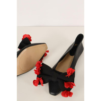 Custommade Slippers/Ballerinas Leather in Black