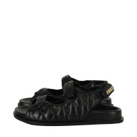 Pinko Sandals Leather in Black