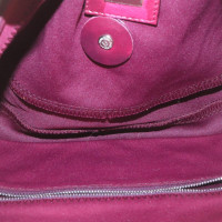 Fendi Baguette Bag in Cotone in Rosso