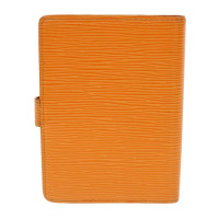 Louis Vuitton Agenda Fonctionnel PM 10cm en Cuir en Orange