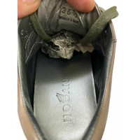 Hogan Sneakers aus Leder in Braun