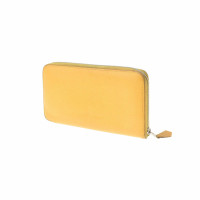 Hermès Azap Classique Wallet en Cuir en Jaune