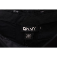 Dkny Trousers Cotton in Black