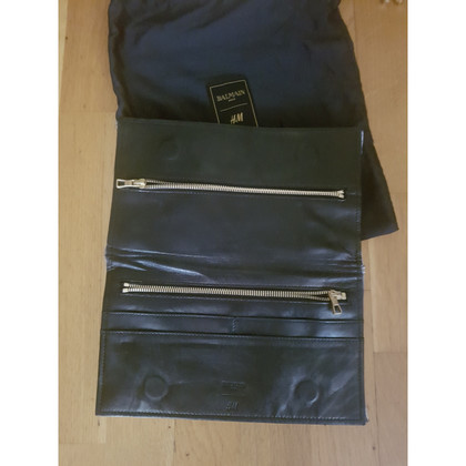 Balmain X H&M Clutch Bag in Silvery