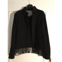 Woolrich Giacca/Cappotto in Lana in Nero