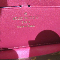 Louis Vuitton Portefeuille aus Canvas in Braun