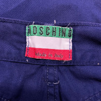 Moschino Trousers Cotton in Blue