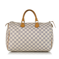 Louis Vuitton Speedy 35 en Toile en Blanc