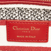 Christian Dior Book Tote in Tela in Rosso