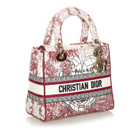 Christian Dior Book Tote Canvas in Rood