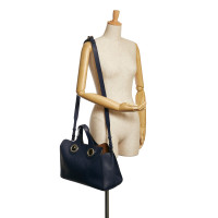 Burberry Sac à bandoulière en Cuir en Bleu