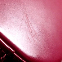 Louis Vuitton Alma BB23,5 Leer in Roze