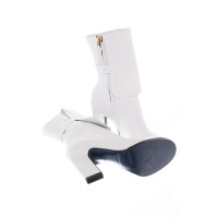 Jil Sander Bottines en Cuir en Blanc