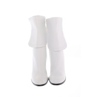 Jil Sander Bottines en Cuir en Blanc