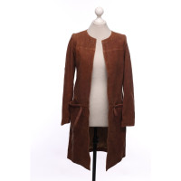 Golden Goose Jacket/Coat Leather in Brown