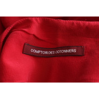 Comptoir Des Cotonniers Dress Silk in Red