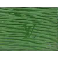 Louis Vuitton Keepall 45 Leer in Groen
