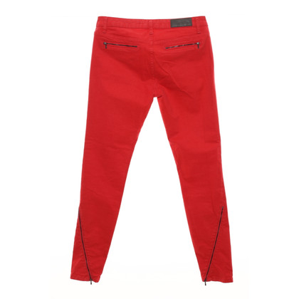 Victoria Beckham Jeans en Coton en Rouge