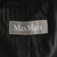 Max Mara Blazer aus Canvas in Schwarz
