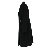 Byblos Jacke/Mantel aus Wolle in Schwarz
