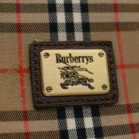 Burberry Clutch en Toile en Marron