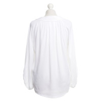 Diane Von Furstenberg blouse blanche d'été