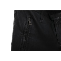 Burberry Trousers Leather in Black