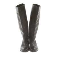 Golden Goose Boots Leather in Black