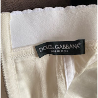 Dolce & Gabbana Shorts Silk in Beige