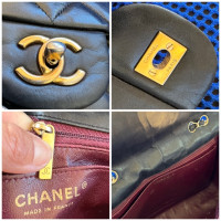 Chanel Timeless Classic Leer in Zwart
