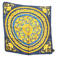 Versace Silk cloth in blue / yellow
