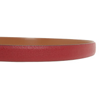 Ralph Lauren Gürtel aus Leder in Rot
