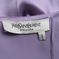 Yves Saint Laurent Bluse in Lila