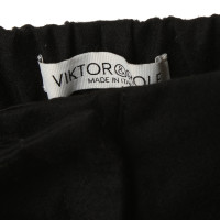 Viktor & Rolf Wool pants in black