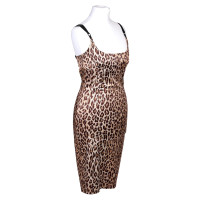Dolce & Gabbana Kleid mit Leopardenmuster