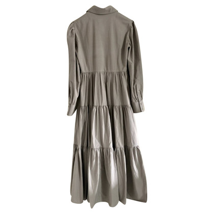 Max Mara Dress Cotton in Beige