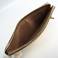 Chloé Clutch Bag Patent leather in Gold