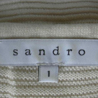 Sandro Abito in maglia in crema