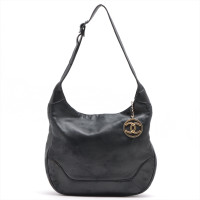 Chanel Schoudertas Canvas in Bruin