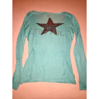 Jet Set Top Cotton in Turquoise