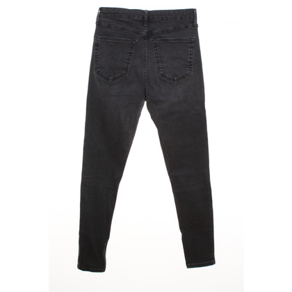Topshop Jeans Cotton in Grey