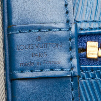 Louis Vuitton Alma Leer in Blauw