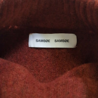 Samsøe & Samsøe Strick aus Wolle in Braun