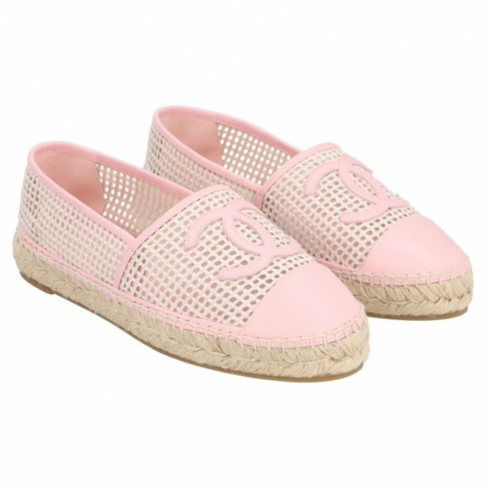 Chanel Slippers/Ballerina's in Roze